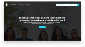 Design & Development of a social media and event creation platform for grassroots level organisations in United States.